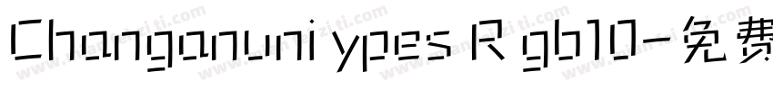 Changanuni ypes R gb10字体转换